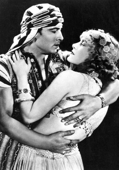 Rudolf Valentino as Ahmed and Vilma Banky as Yasmin in Son of the Sheik, 1926 by American Photographer